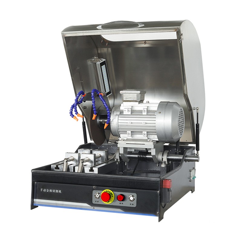 Manuelle Präzisionsschneidemaschine für metallografische Proben der Q-Serie/SQ-Serie Manuelle Präzisionsschneidemaschine für metallografische Proben der Q-Serie/SQ-Serie